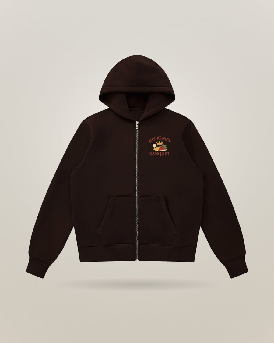 Unisex Fleece Full Zip Hoodie